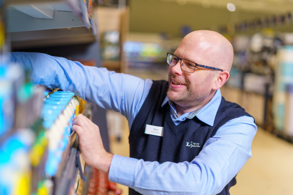 Lidl staff
